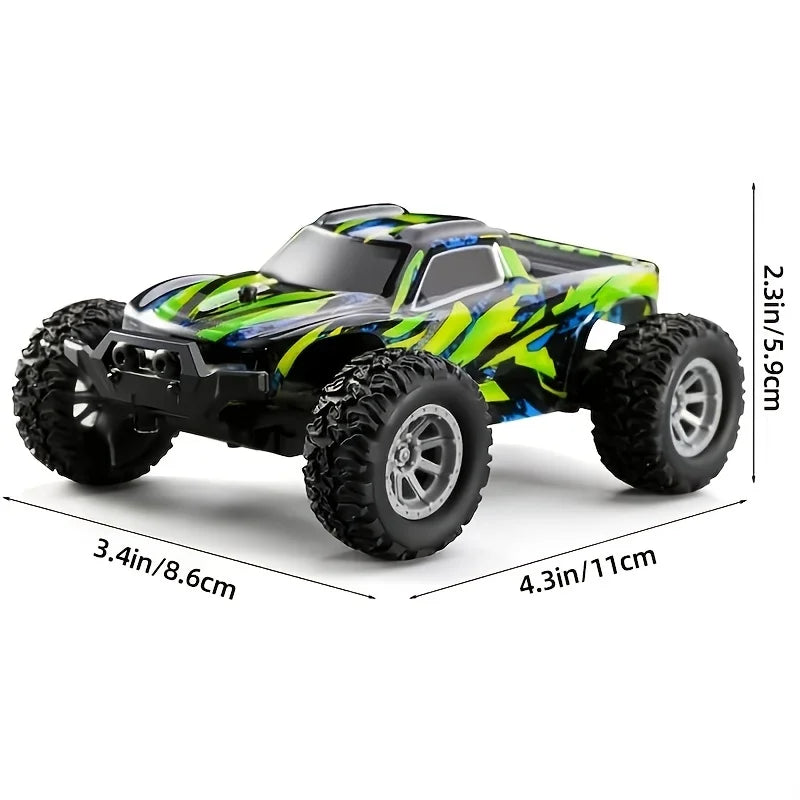  Remote Control Car, Remote Control Car Max 20 Km/H, 2.4Ghz High-Speed All-Terrain Outdoor Electric Toy Car